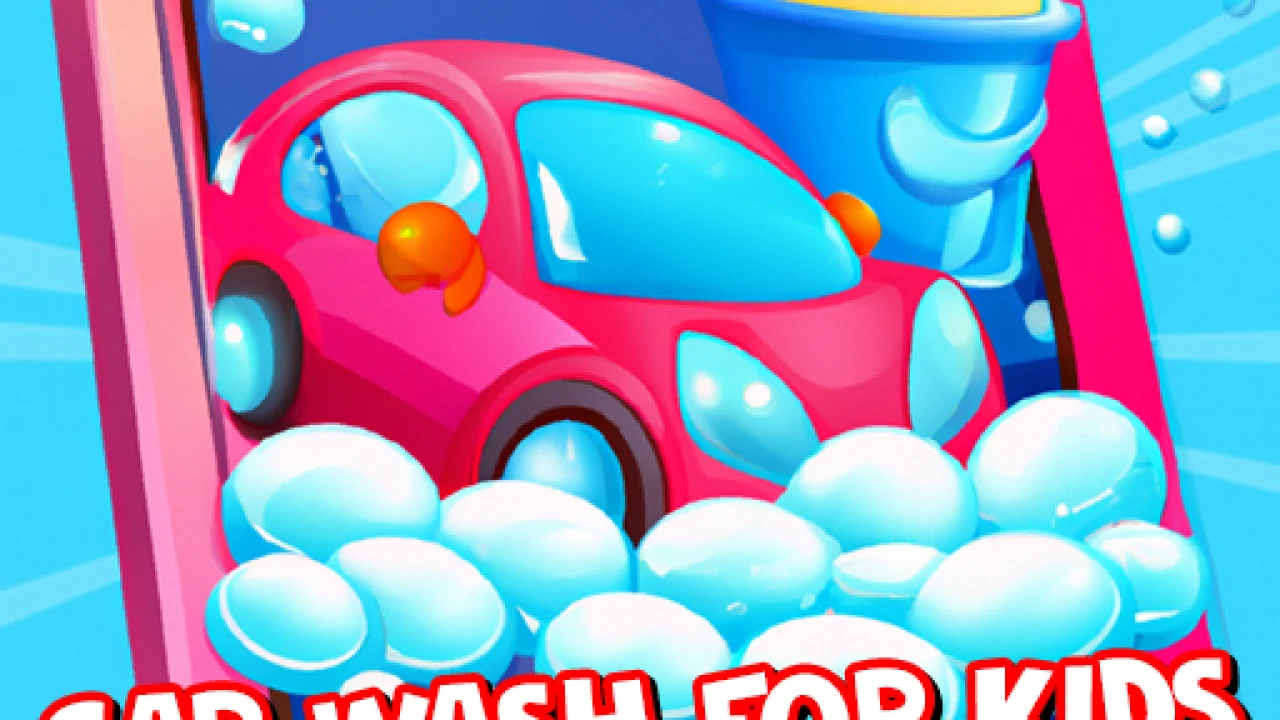 Clean Cars with Kids in Car Wash For Kids image
