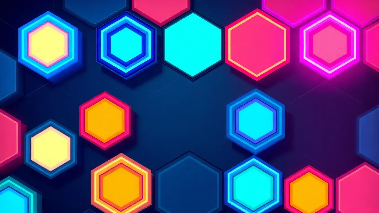 Master the Puzzle of Merge Hexa with Logical Gameplay image