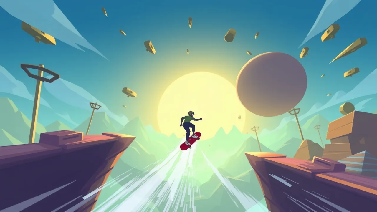 Mastering Longboard Crasher Skills on Mobile Devices image