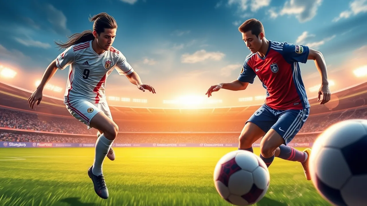 Asian Cup Soccer Thrills Random Soccer Fans image