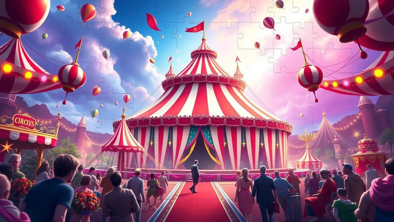 The Puzzle Behind The Amazing Digital Circus Jigsaw image