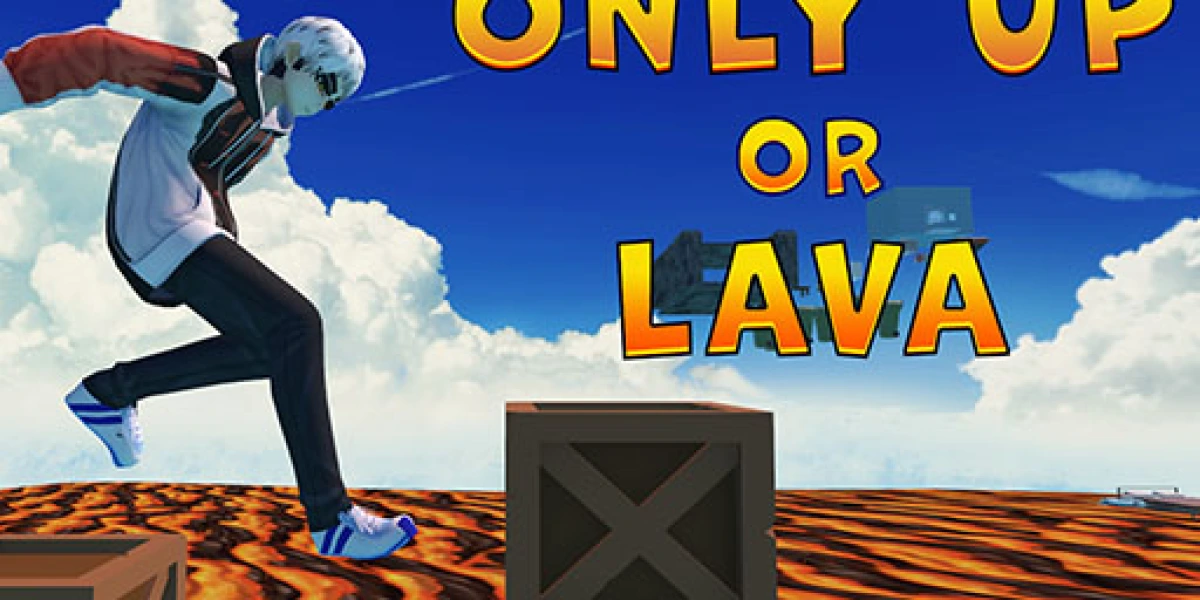 Lava or Bust: Only Up Or Lava Challenge image