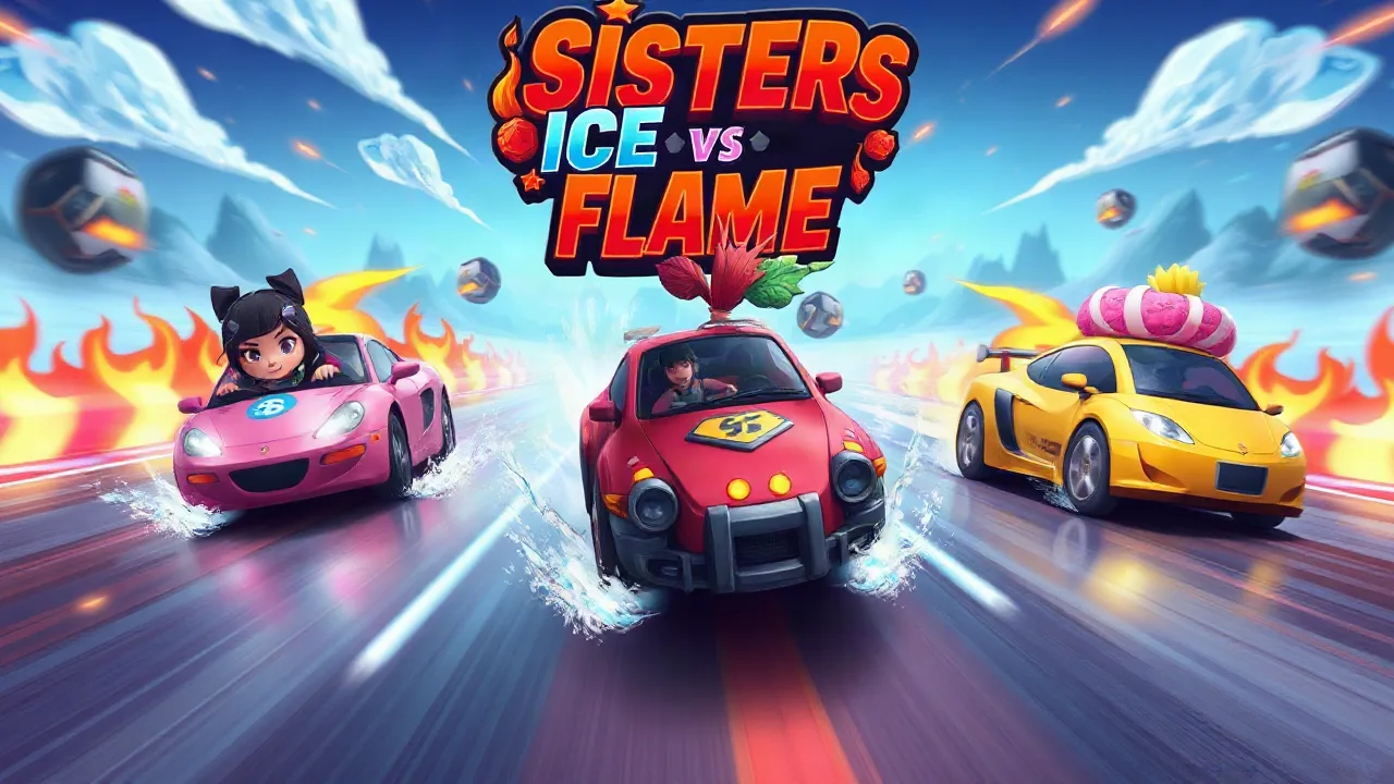 Fashion Frenzy in Sisters Ice Vs Flame image