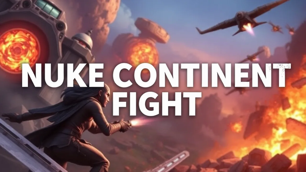 Nuke Continent Fight: Action Packed Battles Ahead image