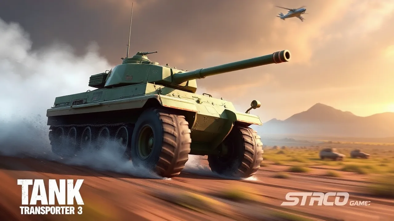 Tank Transporter Speed Challenge Unleashed image