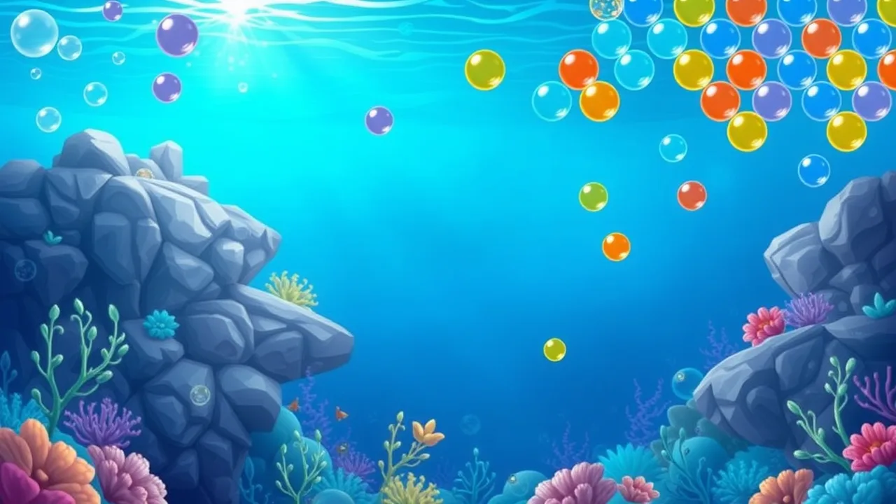 Discover the Thrills of Bubble Ocean Shooting Game image
