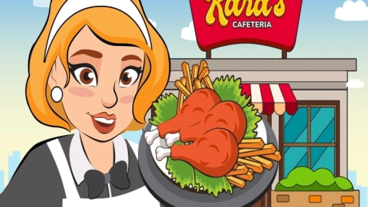 Girls Run Karas Cafeteria image