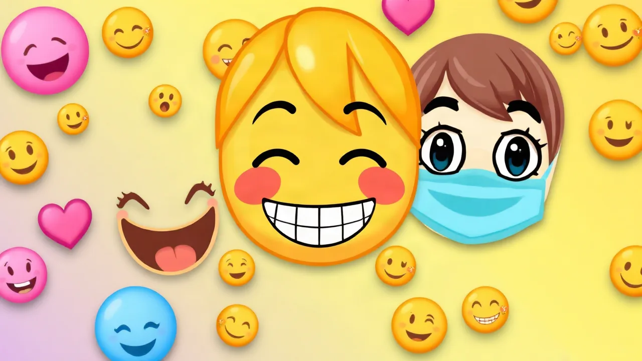 Fun with Emoji Make Up: Puzzle Games for Kids image