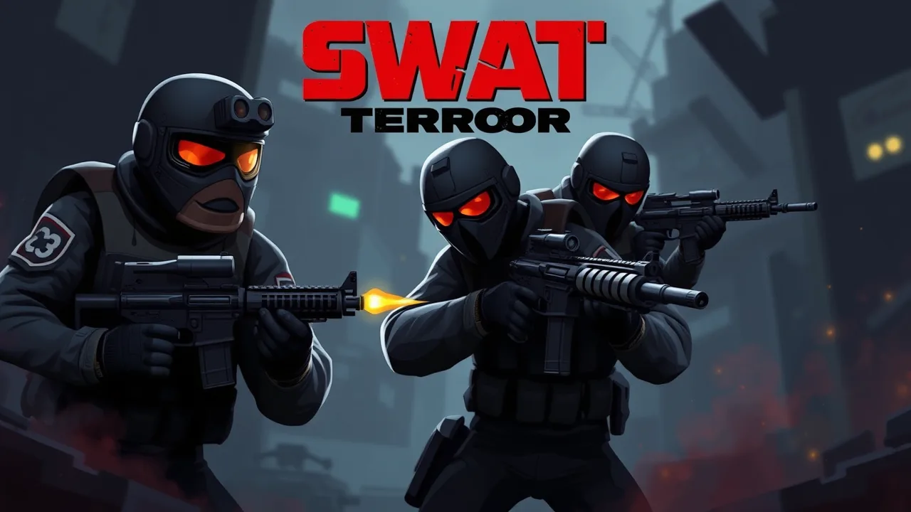 Swat Idle Terror: Idle Swat Terrorist Game image