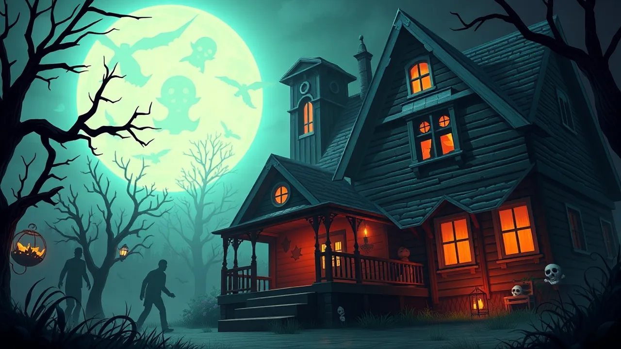 Granny Takes Revenge in Haunted House image