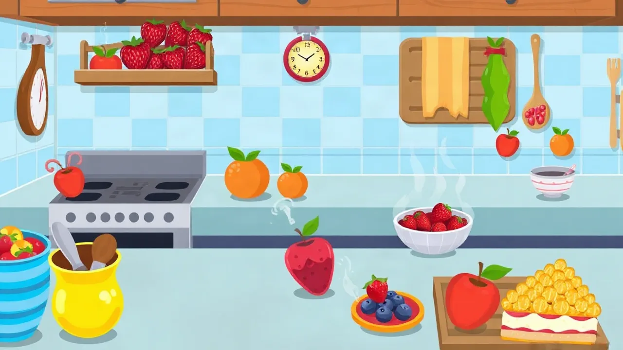 Great MOM Kitchen Cutter: A Cooking Rush image