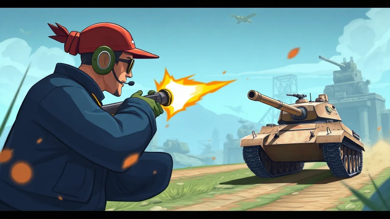 Take Aim in Tank Sniper 3D image