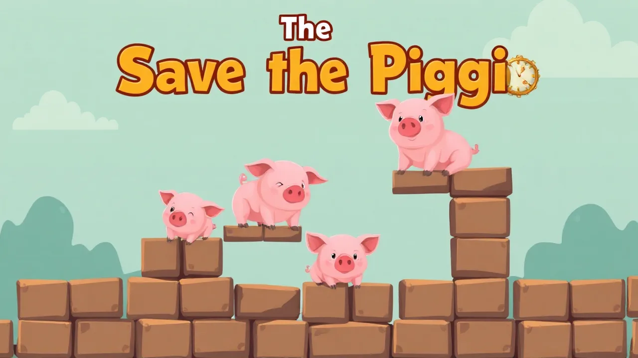 Get Ready to Rescue Save The Piggies image