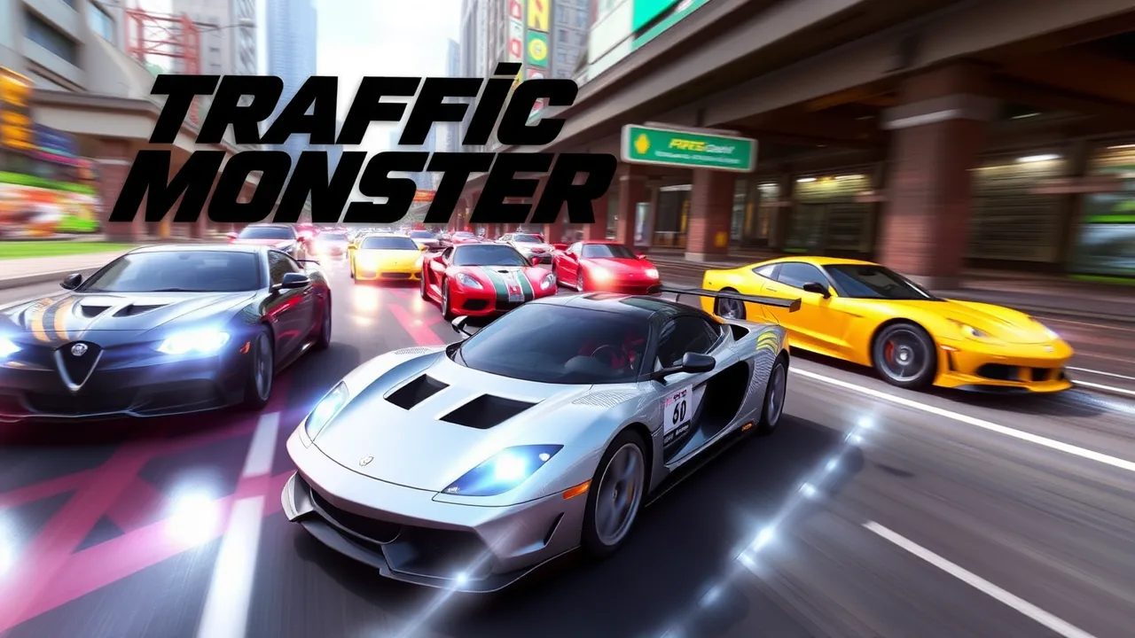 Traffic Monster: Racing Supercars Through Chaos image