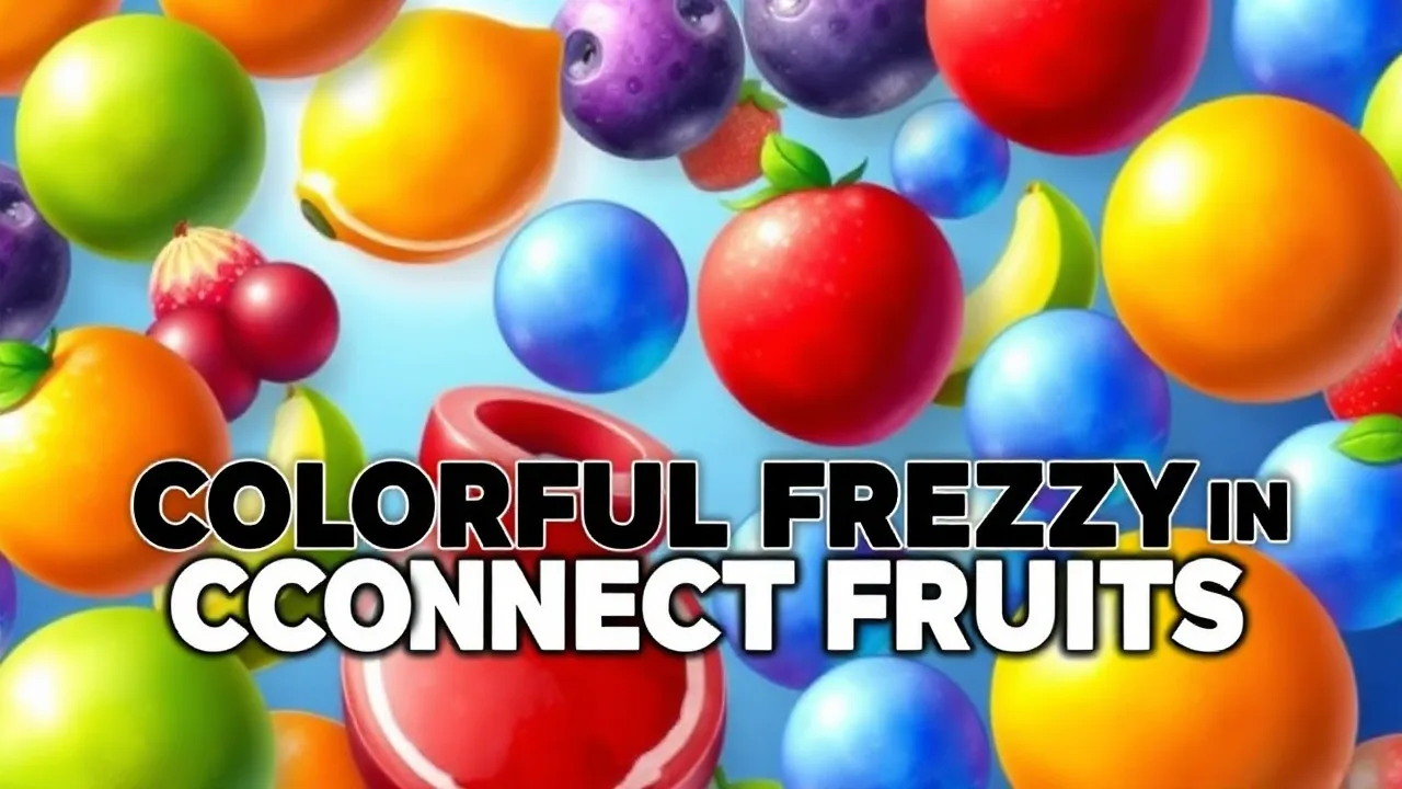 Colorful Frenzy in Connect Fruits image