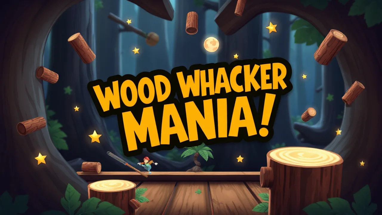 Wood Whacker Mania: Addictive Arcade Fun image