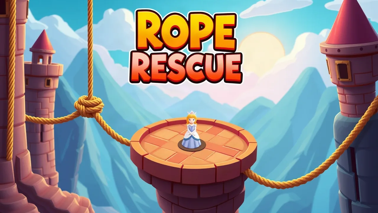 Rope Puzzle Rescue: The Ultimate Brain Teaser image