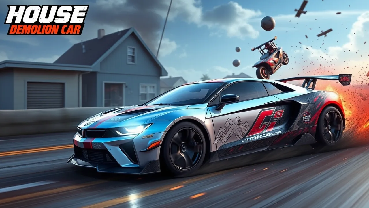 Demolish the Competition with House Demolition Car image