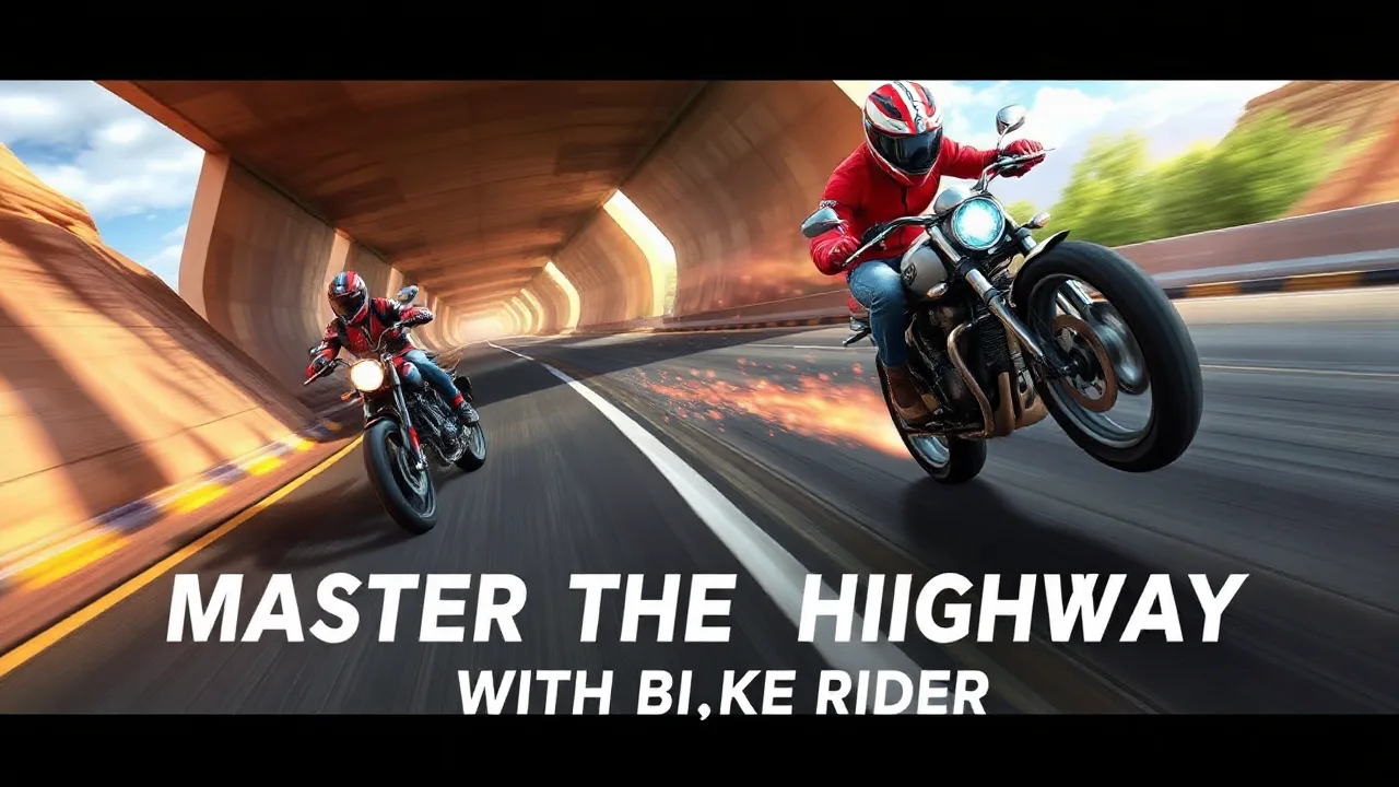Master the Highway with Bike Rider image