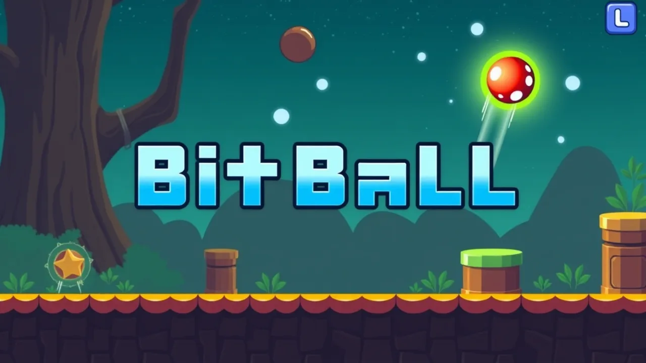 BitBall Arcade Action and Collecting Fun image