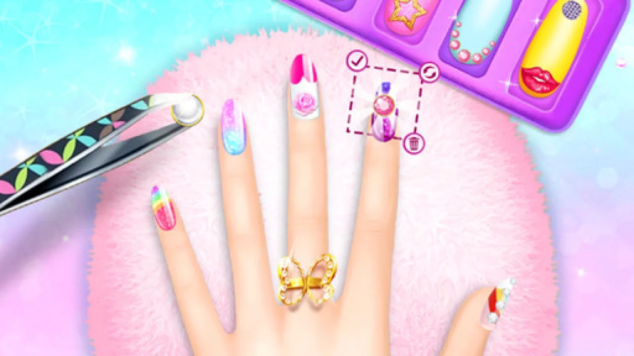 Nail Salon Girl Games: Cute Mobile Puzzle image