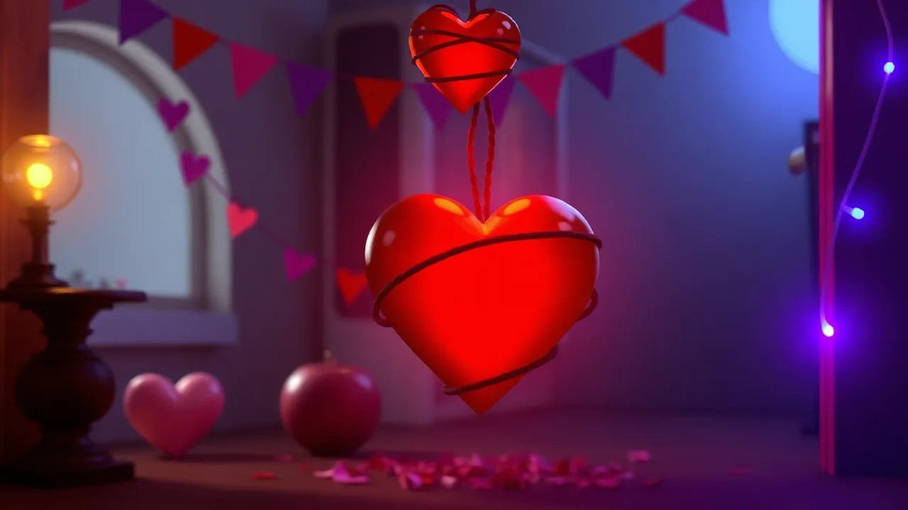 Uncover the Heart: Valentine Hidden Heart Puzzle image