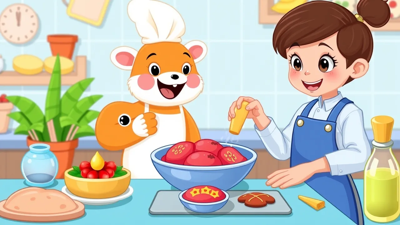 Learning Fun with Cooking Games For Kids image