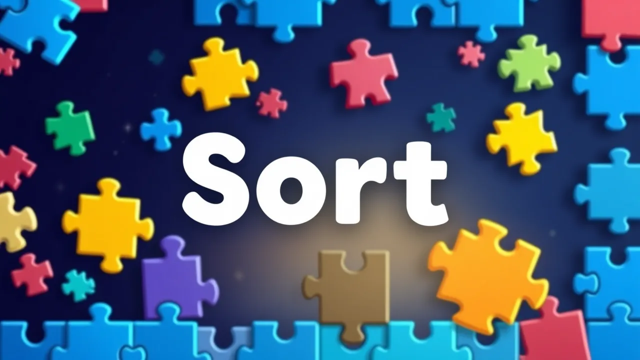 Challenge Your Brain with Sort Games Challenge image