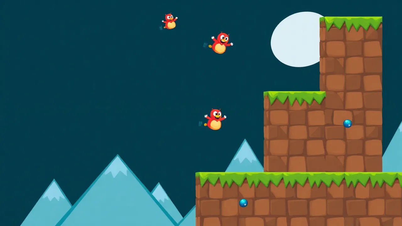 Slide and Fall: A Thrilling Arcade Challenge image