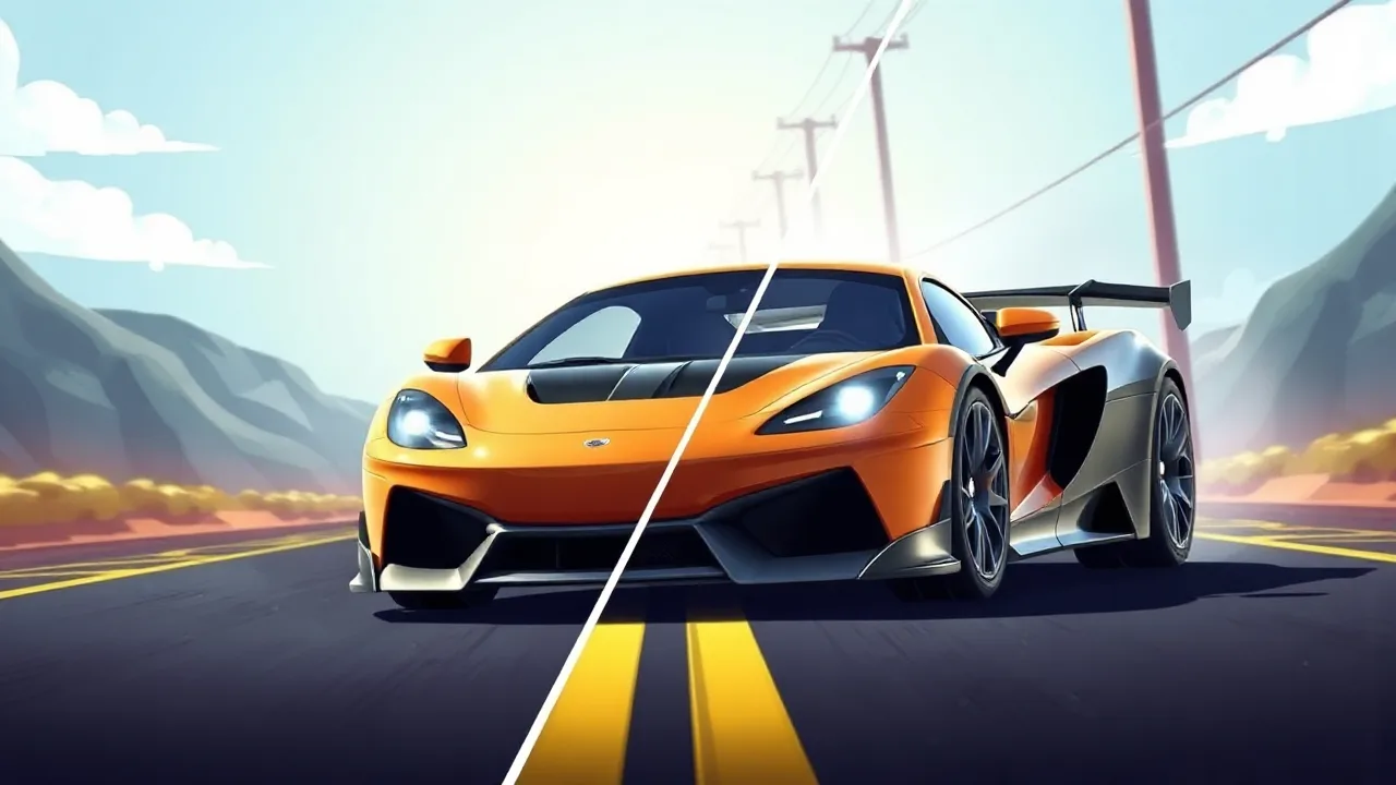 Fun Puzzle Challenge in Cars Differences image