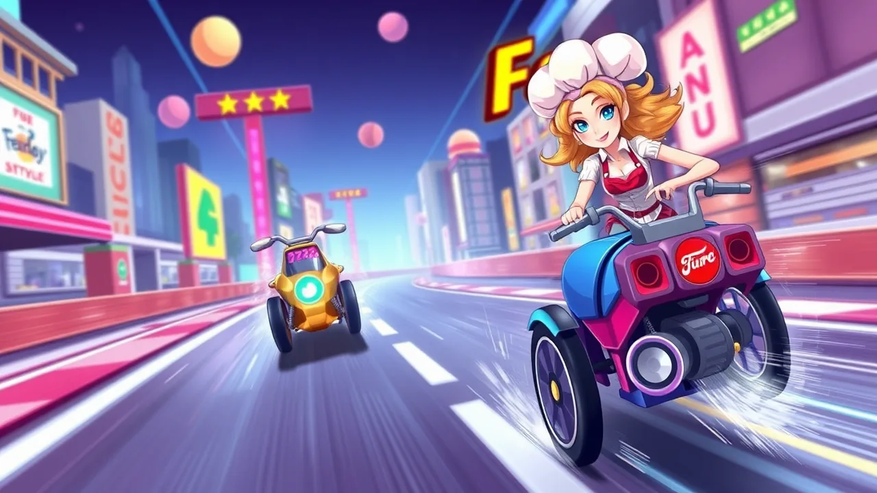 Celebrity Foodie Style: Fashion Frenzy Rush image