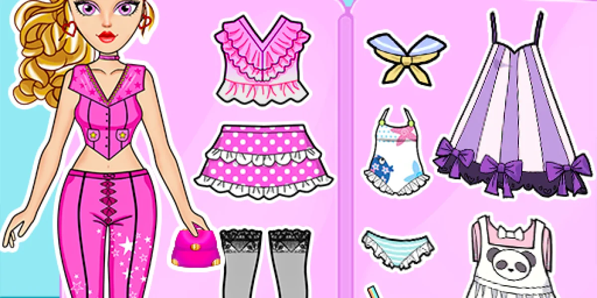 Sweet Doll Dressup Makeup for Kids: Fun Fashion Makeover image