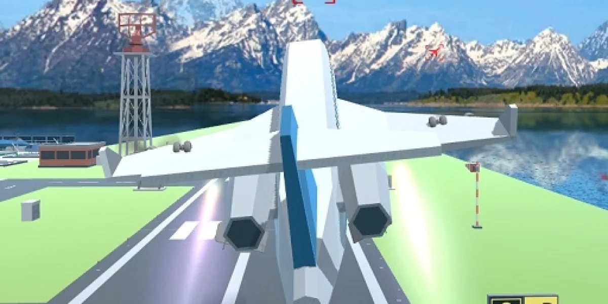 Experience the Thrill of Polygon Flight Simulator image