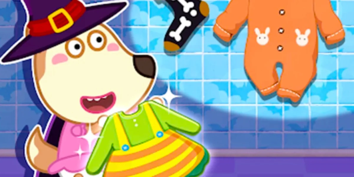 Fun Kids Cleanup Yard Game for Girls and Dress Up image