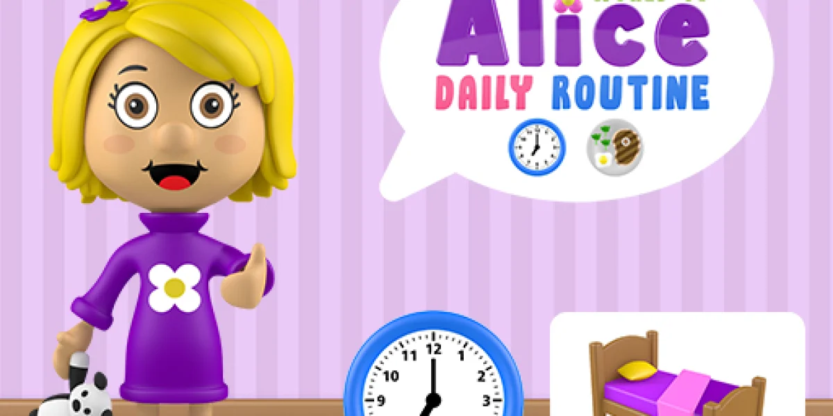 World of Alice Daily Routine: Puzzle Learning Fun image