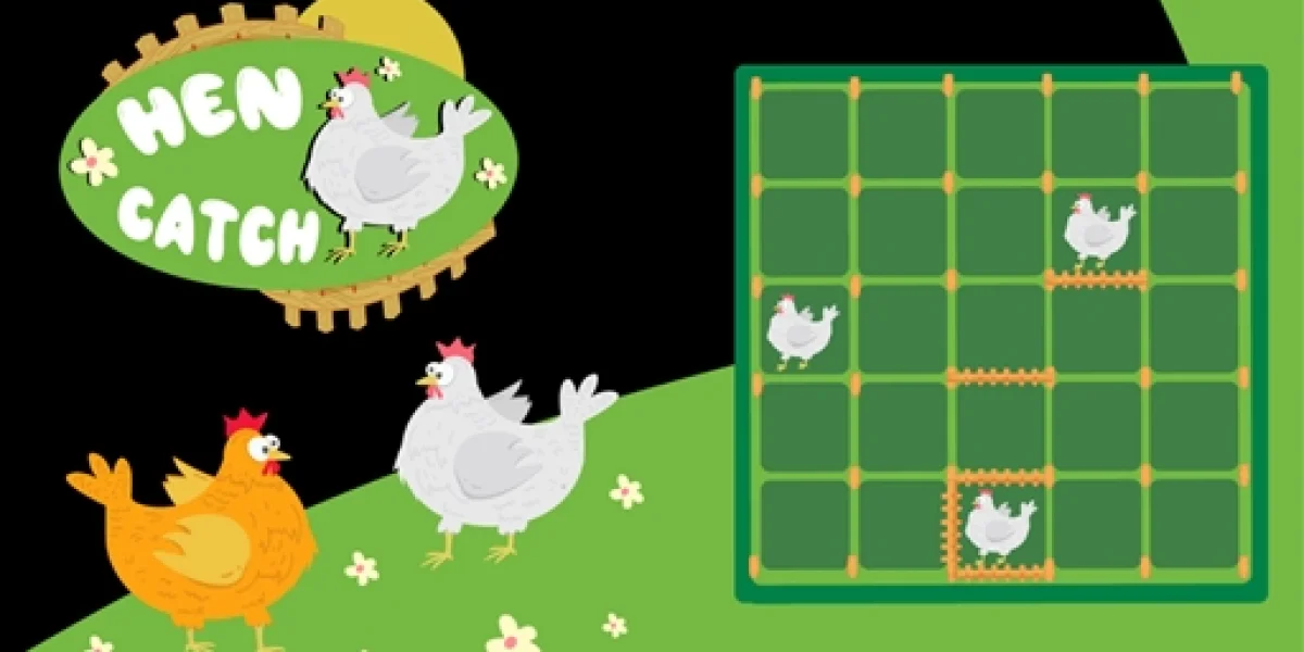 Lines, Dots, and Puzzle Perfection: Catch The Hen image