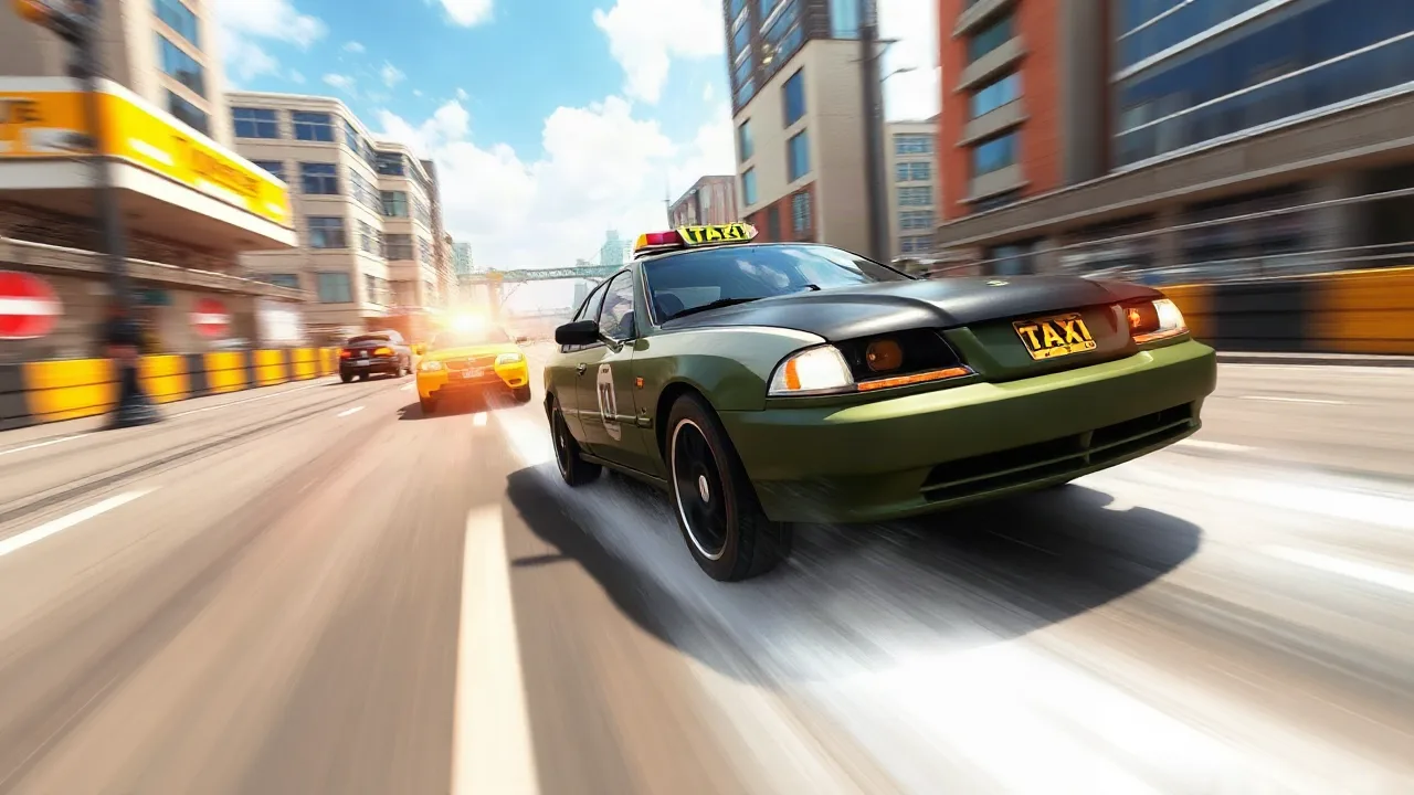 Unleash the Speed: Taxi Time Racing image