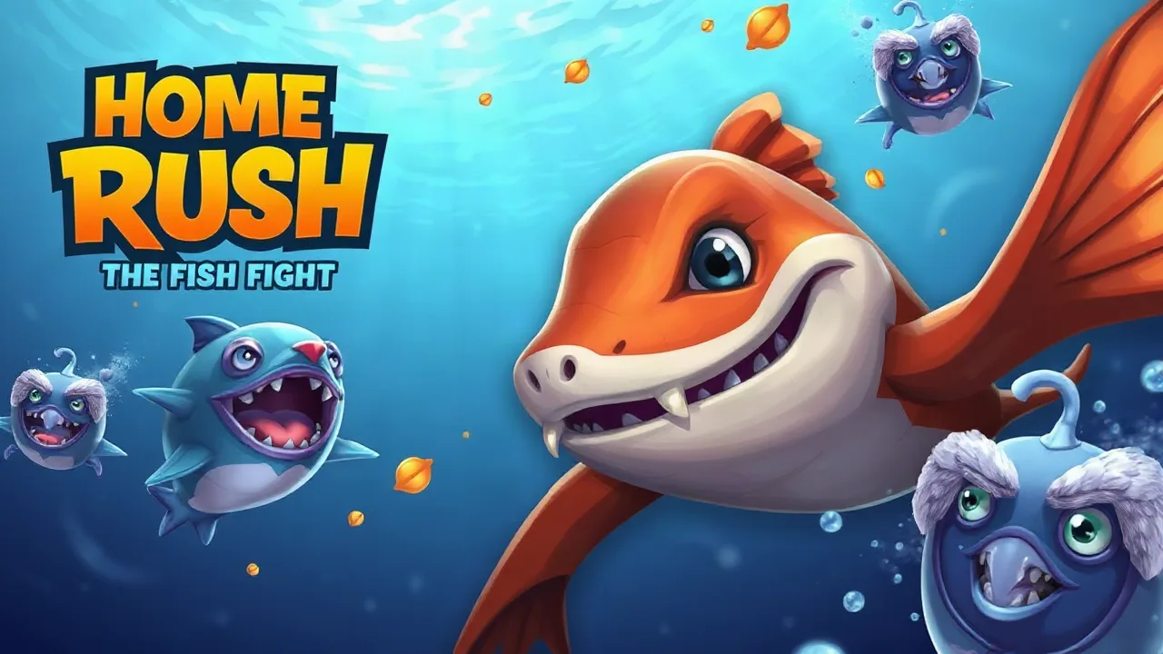 Home Rush The Fish Fight: Action-Packed Mobile Mayhem image