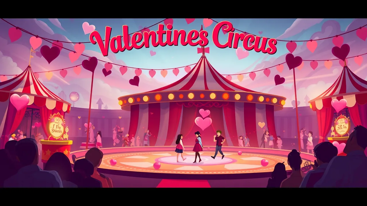 Love in the Digital Circus: Valentines Day image