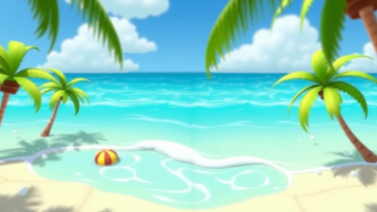 Create Your Beach: Summer Puzzle Fun image