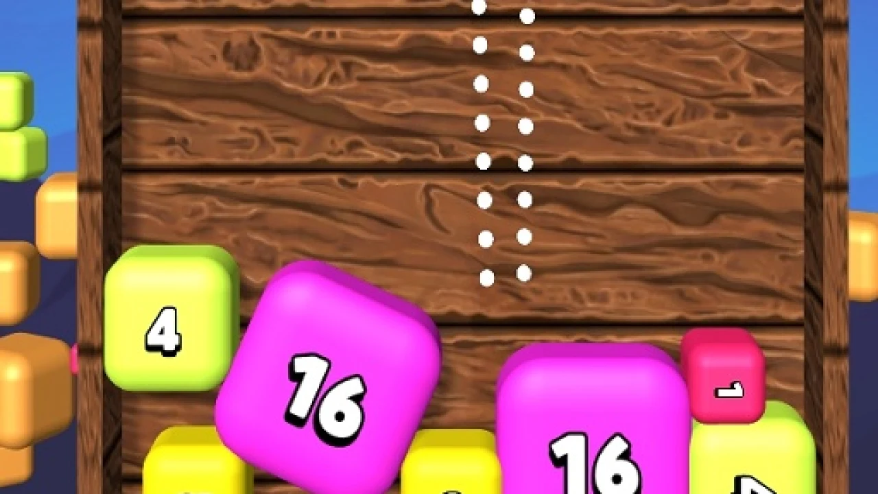 Merging Mayhem in 2048 Shooter Merge image