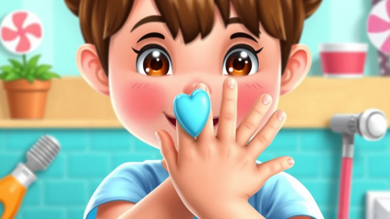 Delightful Family Fun with Kids Hand Care image