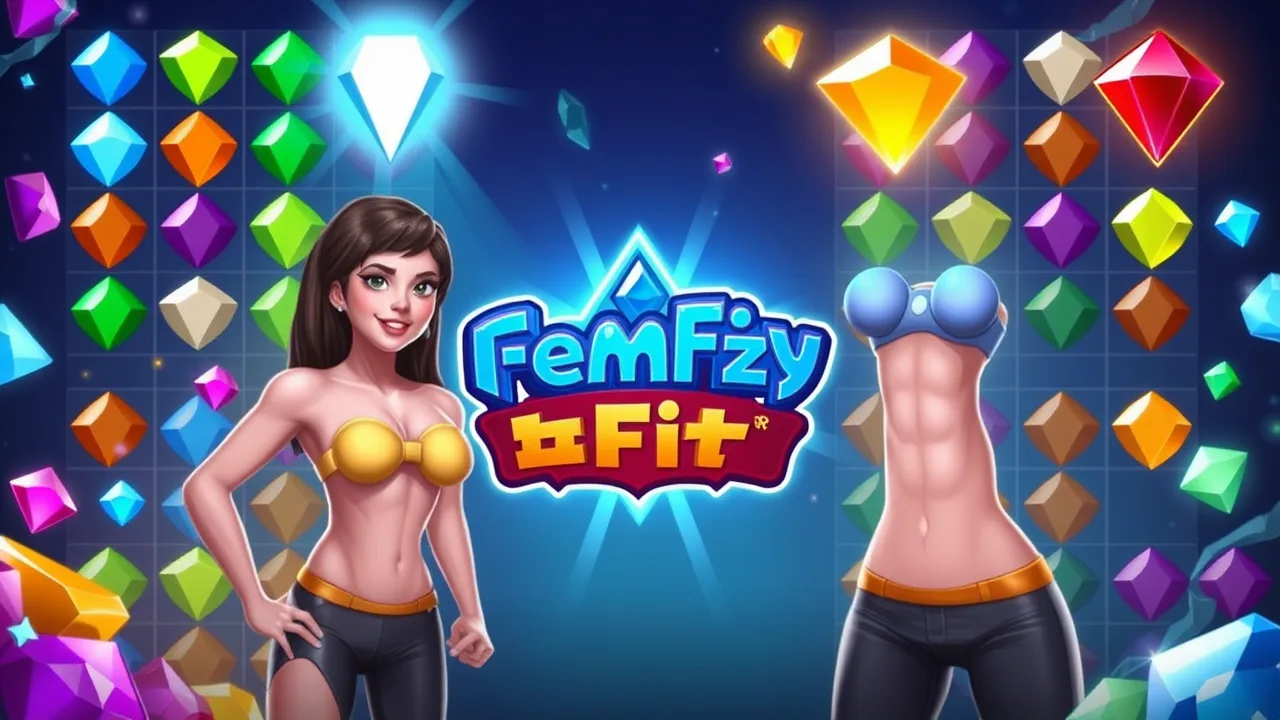 Transform Your Body with GemFit Frenzy: Matching Puzzle Challenge image