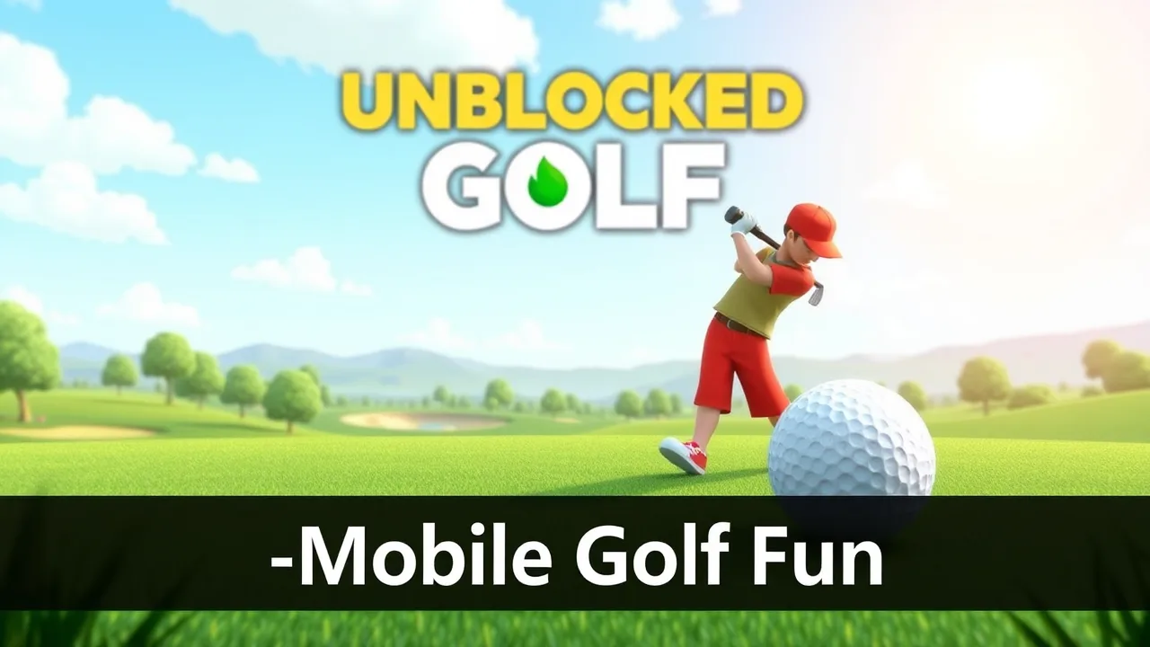 Unblocked Golf Challenge: Mobile Golf Fun image