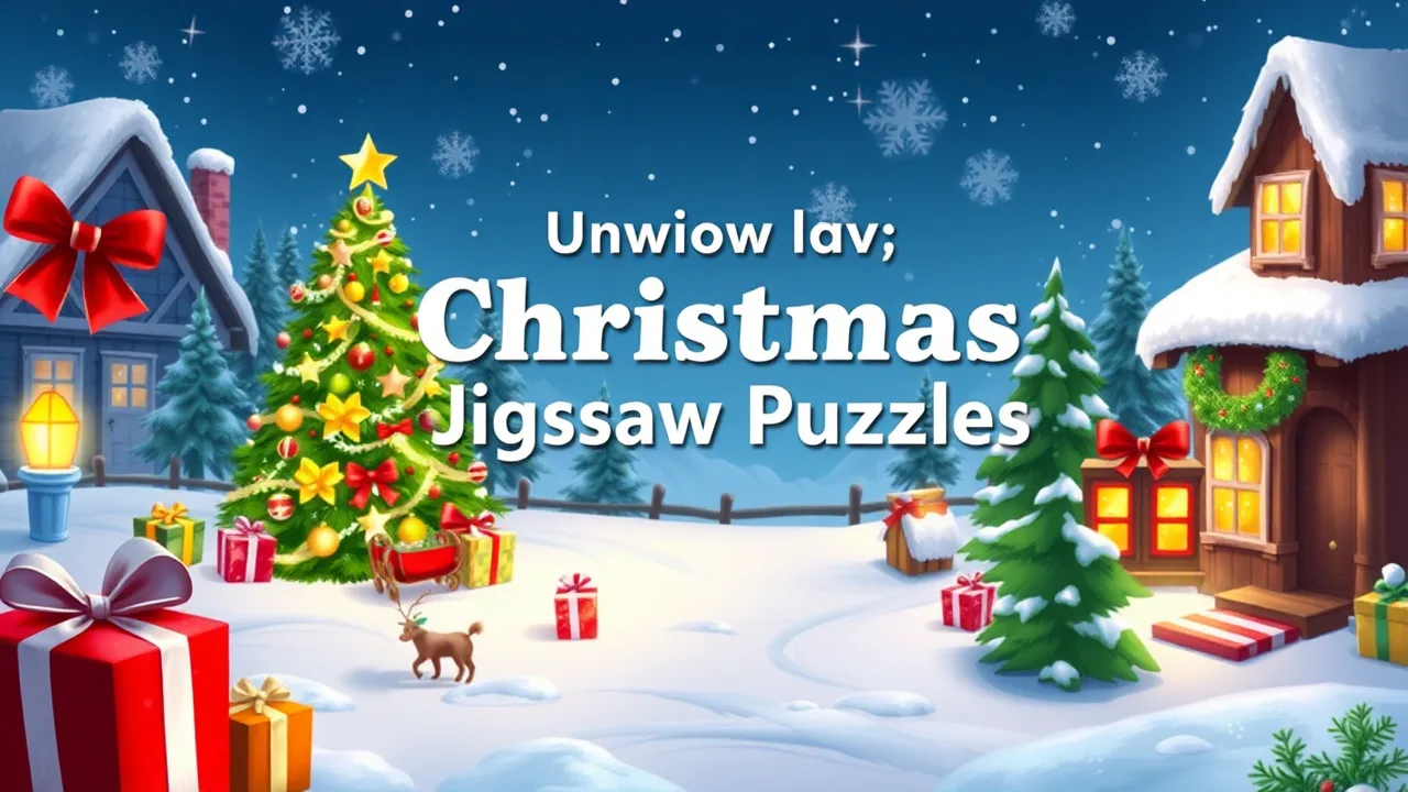 Unwrap the Fun with Christmas Jigsaw Puzzles image