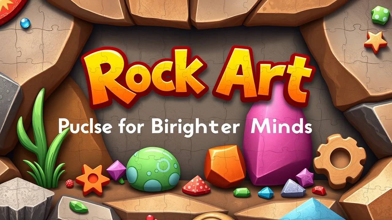 Rock Art Puzzles for Brighter Minds image