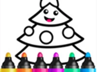 Drawing Christmas For Kids - Draw Color