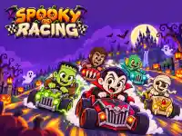 Spooky Racing background