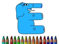 Letters Coloring Book