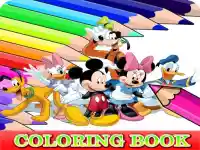 Coloring Book for Mickey Mouse